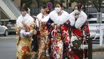 Suka Cita Gadis-gadis di Jepang Merayakan Hari Kedewasaan