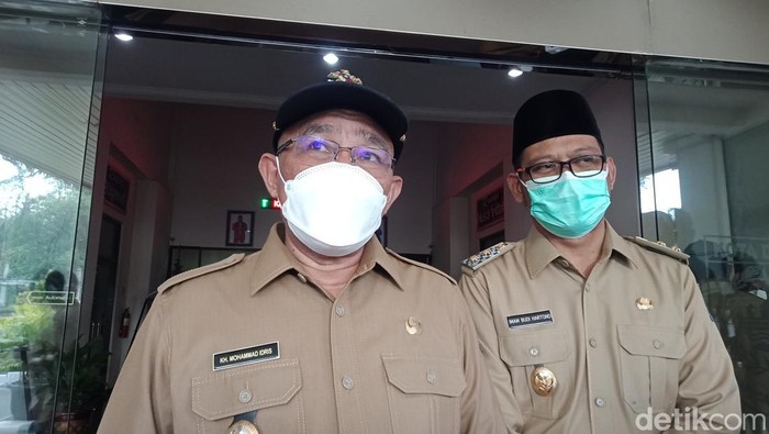 Wali Kota Depok Mohammad Idris di Balai Kota Depok