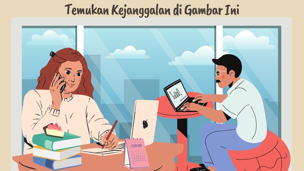 Cek Ketajaman Mata, Bisakah Kamu Menemukan Hal yang Aneh di Gambar Ini?