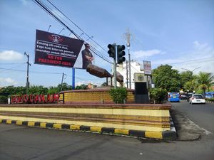 Baliho RK For Presiden 2024 di Cianjur Menghilang, Jadi Gambar Bank Daerah