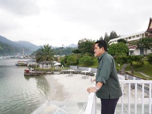 Keindahan Danau Toba, Tempat Healing Tipis-tipis Erick Thohir