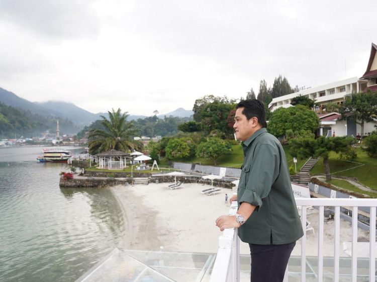 Keindahan Danau Toba, Tempat Healing Tipis-tipis Erick Thohir