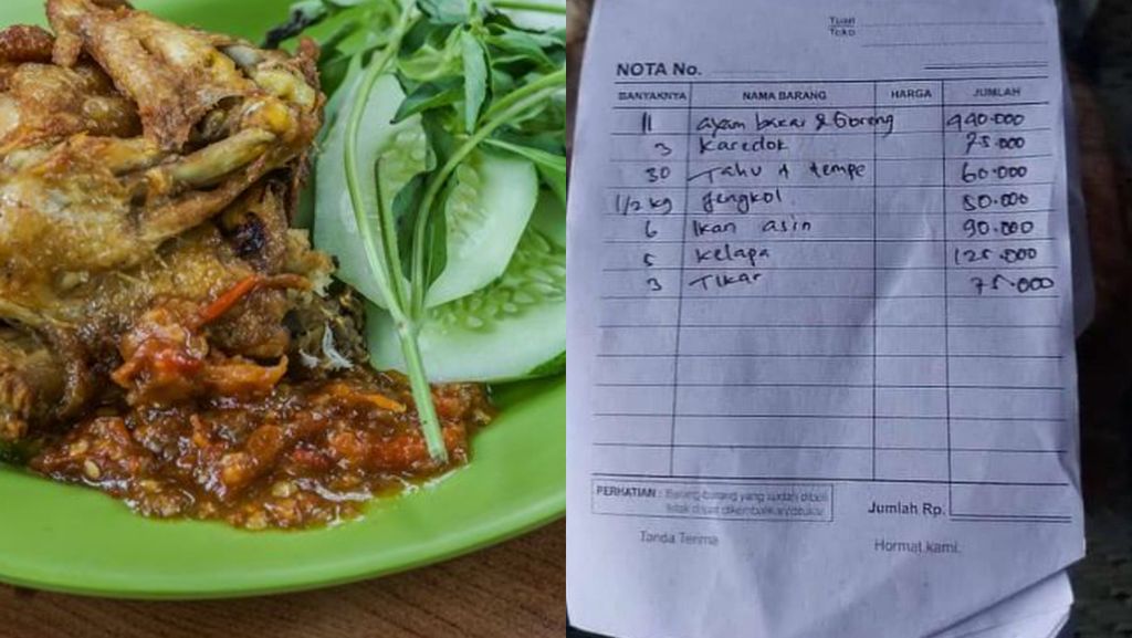 Getok Harga Ayam Bakar Rp 1 Juta hingga Efek Makan Mie Instan Setiap Hari