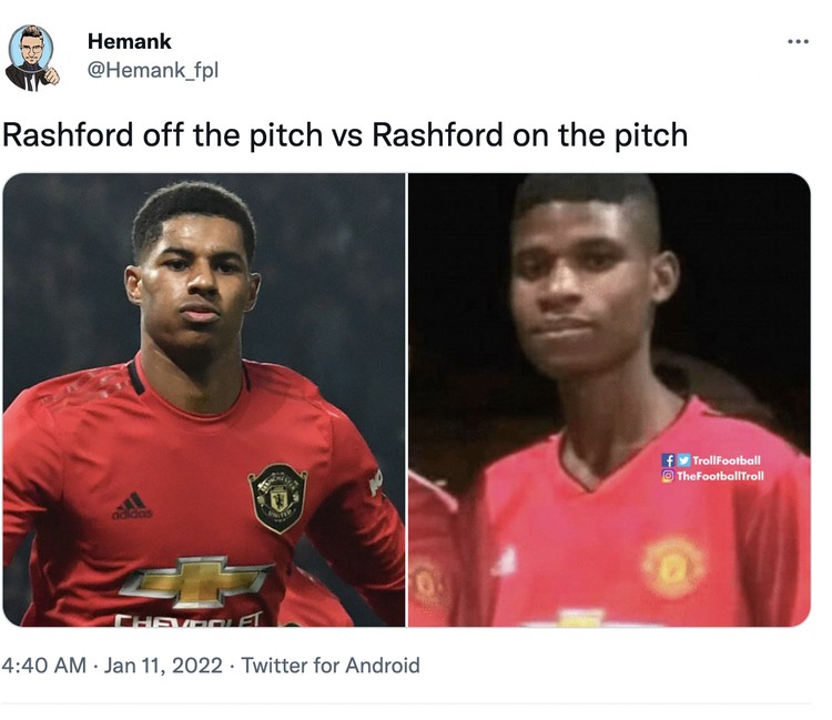 Meme Marcus Rashford Meme Marcus Rashford