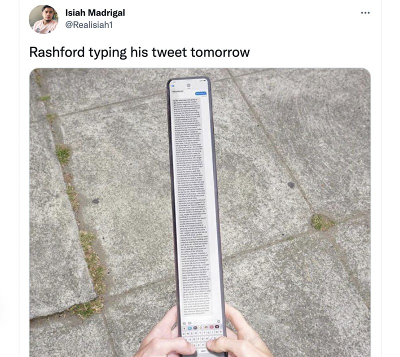 Meme Marcus Rashford