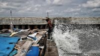 Progres Terkini Pembangunan Tanggul Laut Di Pesisir Jakarta