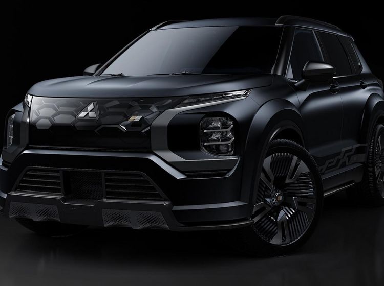 Lihat Lebih Dekat Wujud Mitsubishi Vision Ralliart yang Serba Hitam dan Sporty