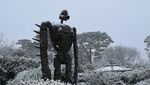 Pesona Museum Ghibli Tokyo yang Tertutupi Salju, Cantiknya!