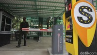 Biaya pembuatan tempat parkir ini sebesar Rp 2,3 miliar.