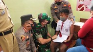 Pemkab-Polresta Banyuwangi Jemput Bola Vaksin Anak di Rest Area Tamansari