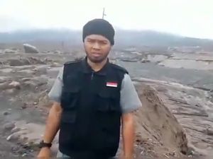 Pria Penendang Sesajen di Semeru Ditangkap di Bantul