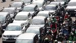 Potret Macet Panjang di Jalan Basuki Rahmat Arah Tebet Pagi Ini