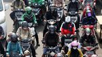 Potret Macet Panjang di Jalan Basuki Rahmat Arah Tebet Pagi Ini