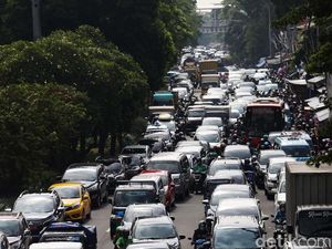 Tingkat Kemacetan Jakarta Turun ke Posisi 46 Dunia, Begini Perhitungannya