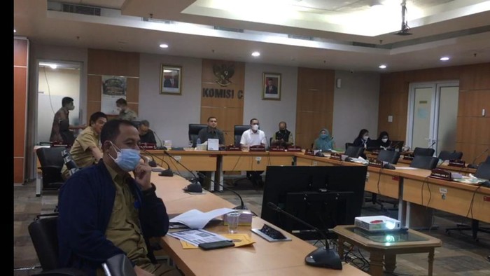 Rapat di DPRD DKI Jakarta (Tiara-detikcom)