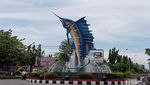 Bukan Weekend, Ini Keramaian Wisatawan Saat Weekday di Pangandaran