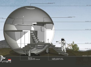 Gokil! 3 Pemuda Yogya Bikin Simulasi Hidup di Planet Mars