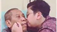 Kedekatan Tukul dengan sang buah hati, Zhovan. Foto: Tangapan Layar Streaming