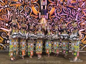 Seru-seruan Belajar Tari Tradisional di Samarinda