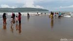 Begini Kondisi Pantai Pangandaran di Weekday