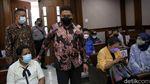 Ekspresi Mantan Penyidik KPK Robin Pattuju Usai Divonis 11 Tahun Bui