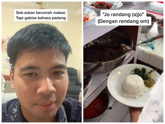 Frans Faisal Pesan Nasi Padang Frans Faisal Pesan Nasi Padang Pakai Bahasa Minang
