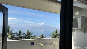 Potret Jeroan Hotel Grand Inna Samudra Beach Sukabumi