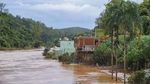 Potret Ganasnya Banjir di Brasil yang Tewaskan Belasan Orang