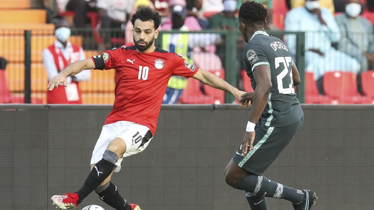 Mohamed Salah mati kutu di hadapan Nigeria (AP/Footografiia)