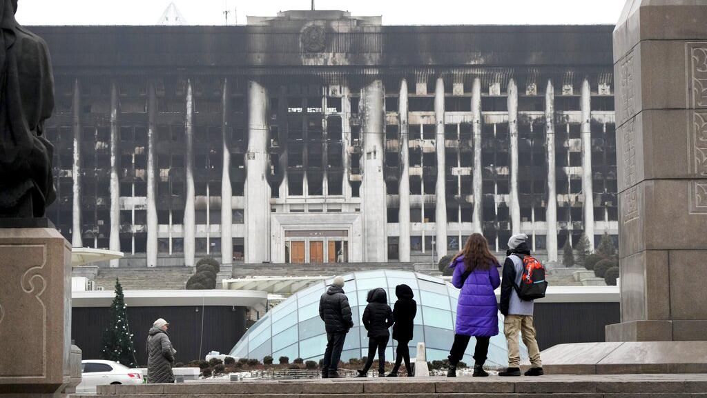 Presiden Kazakhstan Janji Bangun Kembali Kota yang Hancur Imbas Kerusuhan