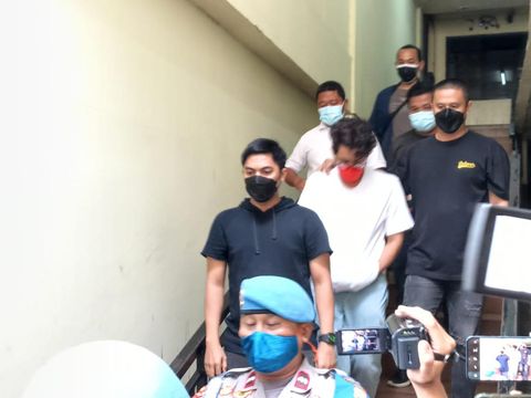 Penampakan Ardhito Pramono usai ditangkap polisi