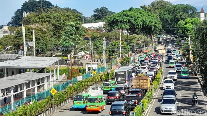 Potret Kemacetan di Kota Bogor