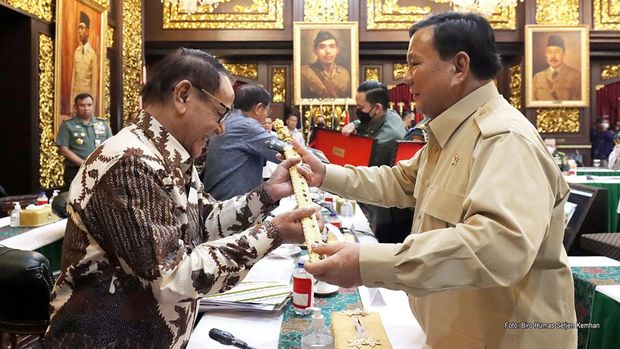 Prabowo bertemu purnawirawan TNI (Dok: Kemenhan)