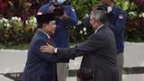 Saling Hormat Prabowo dan SBY