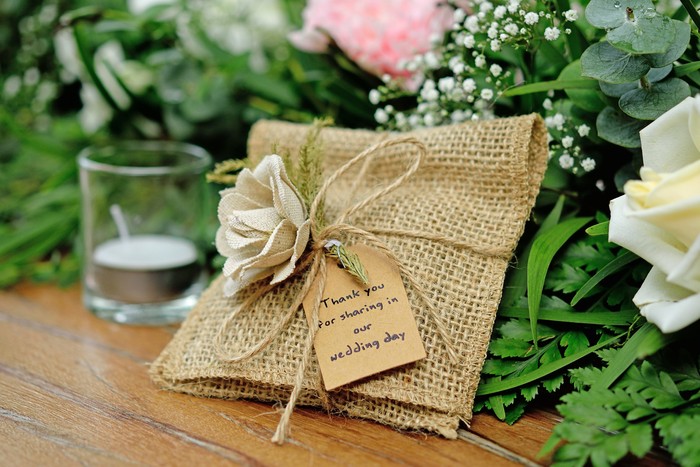 Sack bag for contain souvenirs ,Wedding Souvenir for guest in Wedding Party