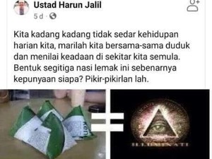 Bocah Labrak Tamu hingga Ustaz Sebut Bungkus Nasi Lemak Simbol Illuminati
