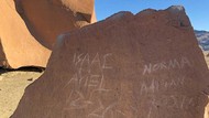 Gegara Vandalisme Petroglif Kuno... Hilang Sudah Harta Karun Nasional
