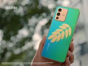 Ada Fitur Color Changing, Bodi Ponsel Vivo V23 5G Bisa Berubah Warna