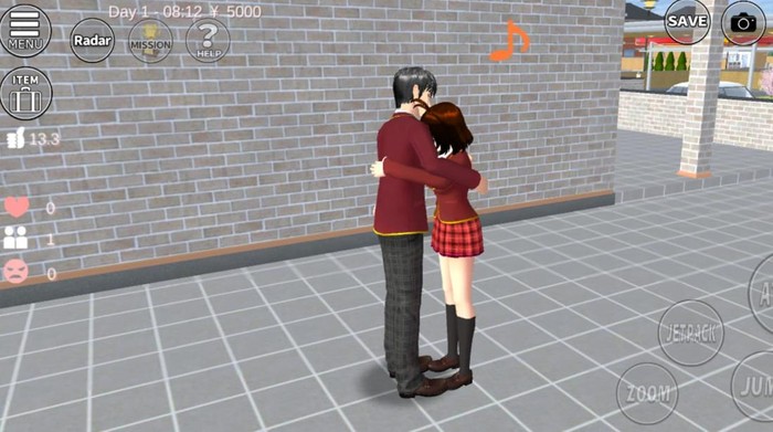 Awas! Ada Adegan Dewasa di Sakura School Simulator