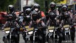 Simulasi Pembubaran Tawuran Warga oleh Tim Patroli Perintis