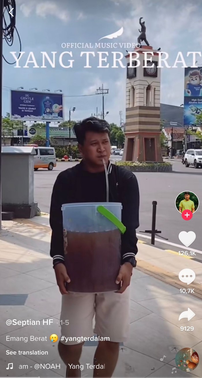 10 Es Teh Jumbo Di Parodi Video Klip Noah Yang Terdalam Ini Bikin Ngakak 5279