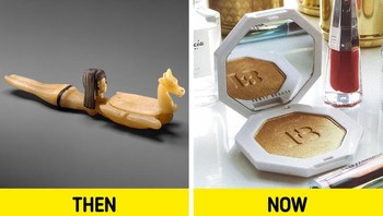 Kosmetik dulu dan sekarang. Foto: Brightside