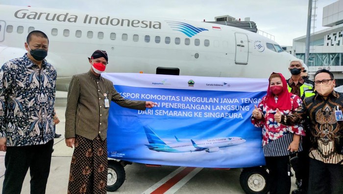 Garuda Buka Rute Kargo Semarang-Singapura