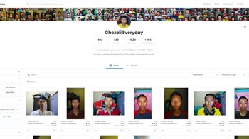 Lewat akun Ghozali Everyday dia menghebohkan media sosial Tanah Air. Hanya bermodal foto selfie dia meraup miliaran rupiah lewat NFT. (Foto: screenshot/detikINET)