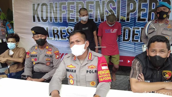 Kapolres Metro Depok Kombes Imran Edwin Siregar (Nahda Rizki Utami/detikcom)