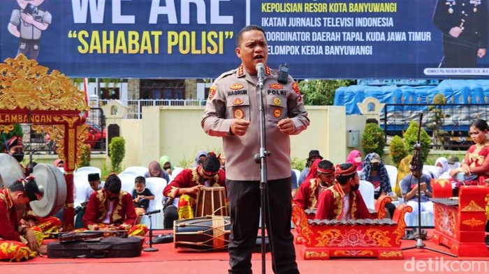 Kapolresta Banyuwangi Kombes Nasrun Pasaribu