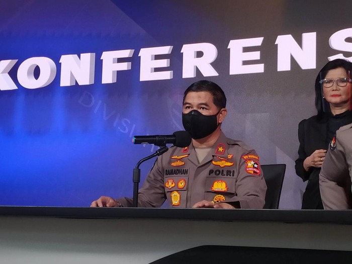 Karo Penmas Divisi Humas Polri Brigjen Ahmad Ramadhan (Adhyasta-detikcom)