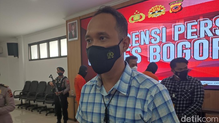 Kasat Reskrim Polres Bogor, AKP Siswo Tarigan (Rizky Adha Mahendra/detikcom)