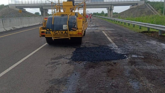 Lubang Tol Kayu Agung-Palembang Ditambal