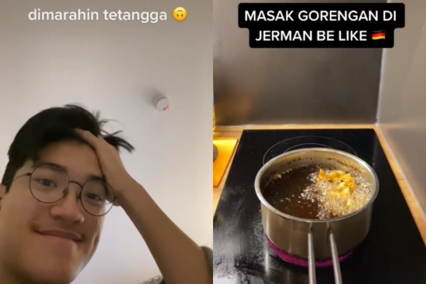 Seorang Pria Indonesia yang Tinggal di Jerman Masak Bakwan, Berujung Diomelin Tetangga